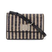 Mini Raffia Sort Crossbody Taske