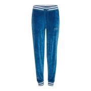 Afslappet Fit Stribede Sweatpants Ocean