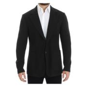 Luksuriøs Grøn Cashmere Martini Blazer