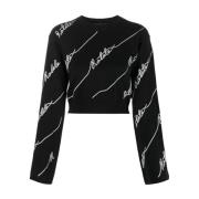 Black Logo Sweater