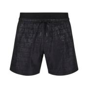 Logo Print Badeshorts