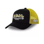 Sort Gul Trucker Cap