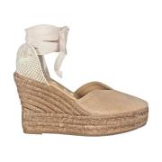 Vintage Taupe Espadriller