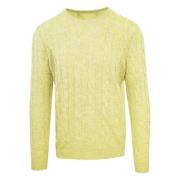 Herre Cashmere Uld Langærmet Sweater