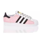 Hvide Pink Sneakers Kvinder