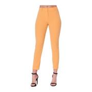 Slim Fit Capri Bukser Sorbet Orange