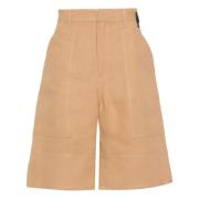 Canvas Bermuda Shorts Frassino Farve