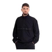 Teknisk Logo Halv Zip Sweater