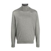 Cashmere Rullekrave Sweatshirt