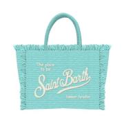 Straw Vanity Mini Taske