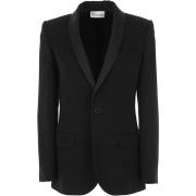 Sort Tuxedo Lapel Blazer