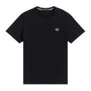 Klassisk Laurel Broderet Crew Neck T-Shirt