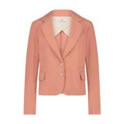 Teknisk Jersey Blazer | Abrikos