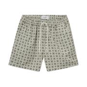 Tapestry Mønster Silke Shorts