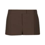 Brun Polyester Shorts SS22