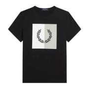 Lorbladskrans Grafisk T-shirt