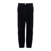 Corduroy Mid Rise Shaped Pants