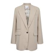 Enkelt Linen Blazer 199-Bone