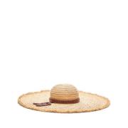 Raffia Diva Bredskygget Hat