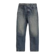 Jeans med vintageeffekt