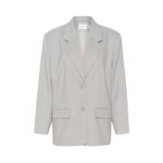 Stribet Oversize Blazer