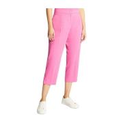 Fuchsia Capri Bukser Kvinder Chic