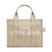 Beige Mini Tote Taske