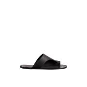 Sort Rosa Cutout Sandal Sko