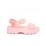 Rosa Flatform Sandaler Kick Off AD