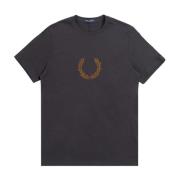 Flocked Laurel Wreath Tee