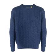 Rustic Navy Heather Pullover