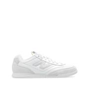 Hvide lave sneakers med N-patch