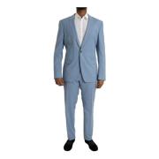 Italiensk Slim Fit 2-Delt Dragt