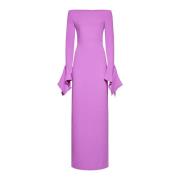 Pink Amalie Maxi Kjole