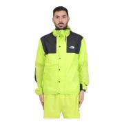 Fluorescerende Gul Mountain Windbreaker