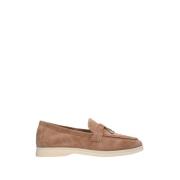 Brune Velour Tassel Loafers