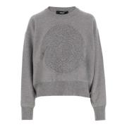 Uld Kashmir Pullover Crew Neck Sweater