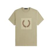 Stribet Laurel Wreath Jersey Skjorte