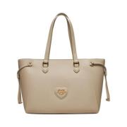 Ivory Syntetisk Shopper Taske