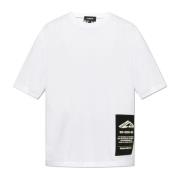 T-shirt med logo patch