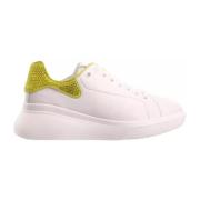 Metallic Lime Platform Sneaker