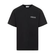 Stamp T-Shirt Sort Hvid