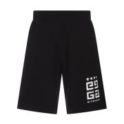 Sorte Bermuda Shorts med 4G Logo