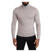 Luksuriøs Cashmere Turtleneck Sweater