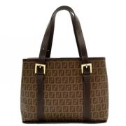 Pre-owned Canvas fendi-tasker