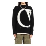 Maxi Logo Strik Crewneck Sweater