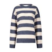 Alpaka Mix Stribet Sweater