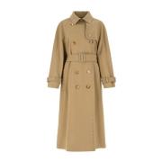 Stilfuld Trench Parka Jakke