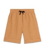 Linned Bermuda Shorts