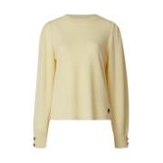 Merino Wool Puffy Sleeve Top